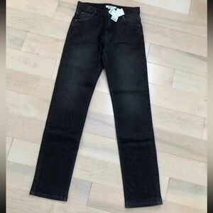Bonpoint boys 14  Black Straight-Leg Jeans